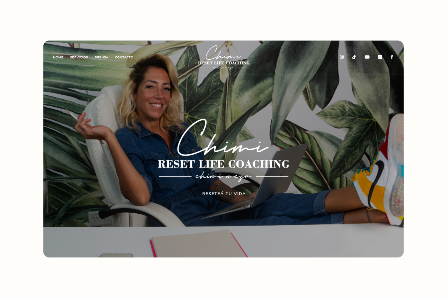 diseño web coaching, marca personal, desarrollo personal, psicologa